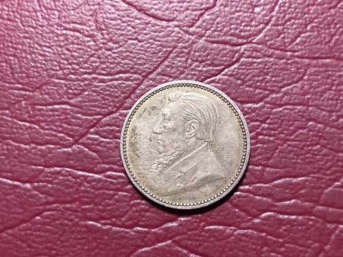 1897 ZAR STERLING SILVER SIXPENCE