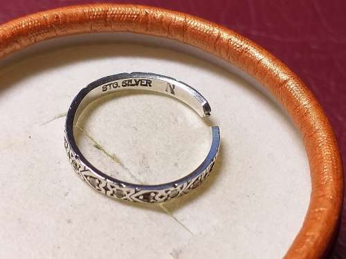 LOVELY GENUINE SOLID STERLING SILVER RING