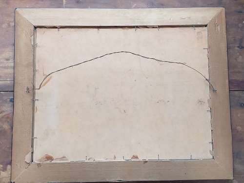 Voortrekker Monument Painting Oil on Board by A. Strydom - [SHIPPING FOR THIS ITEM R220]