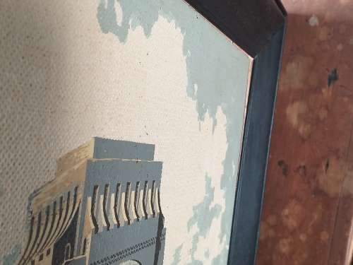 Voortrekker Monument Painting Oil on Board by A. Strydom - [SHIPPING FOR THIS ITEM R220]