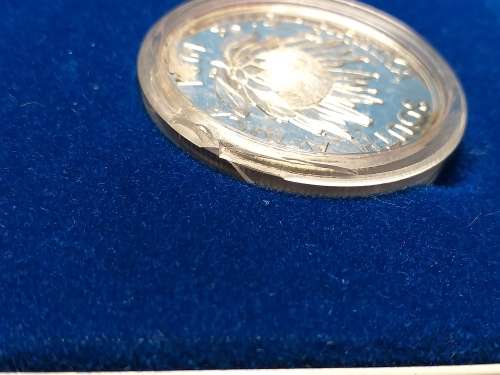 1991 RSA STERLING SILVER RAND - NURSING - PROOF IN SAM BOX