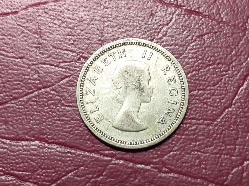 1958 SA UNION SILVER SHILLING