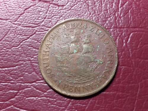1924 SA UNION PENNY - [Filler coin]