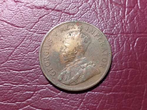 1924 SA UNION PENNY - [Filler coin]