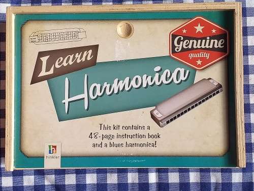 GENUINE QUALITY HARMONICA IN ORIGINAL BOX - EXCELLENT CONDITION