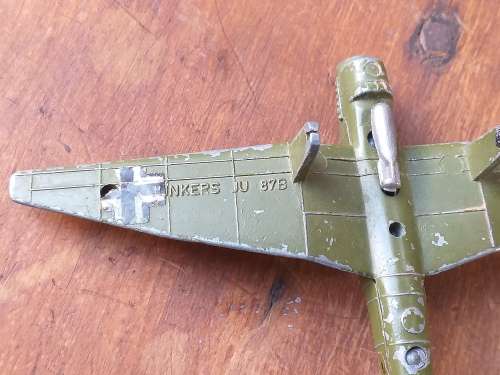 METAL AEROPLANE - [125 mm x 95 mm]