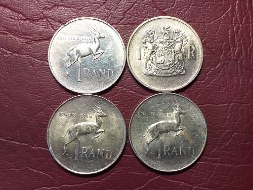 4 x RSA SILVER RANDS - [Bid per coin to take all.]
