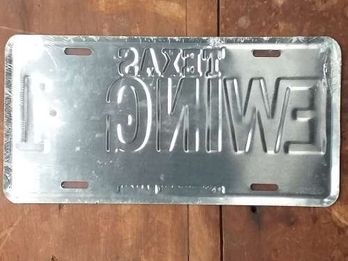 EWING 1 TEXAS SOUTHFORK RANCH NUMBER PLATE - NEW - COLLECTABLE - [30 cm x 15 cm]