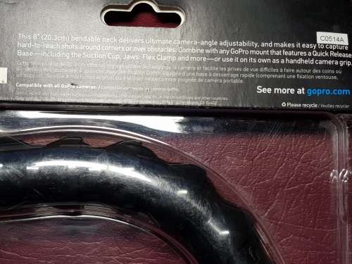 GooseNeck for GoPro and Action Camera - UNOPENED