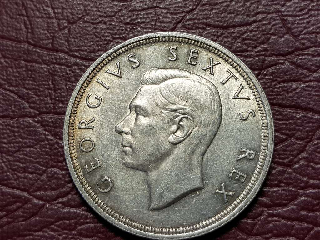 1948 SA UNION SILVER 5 SHILLINGS