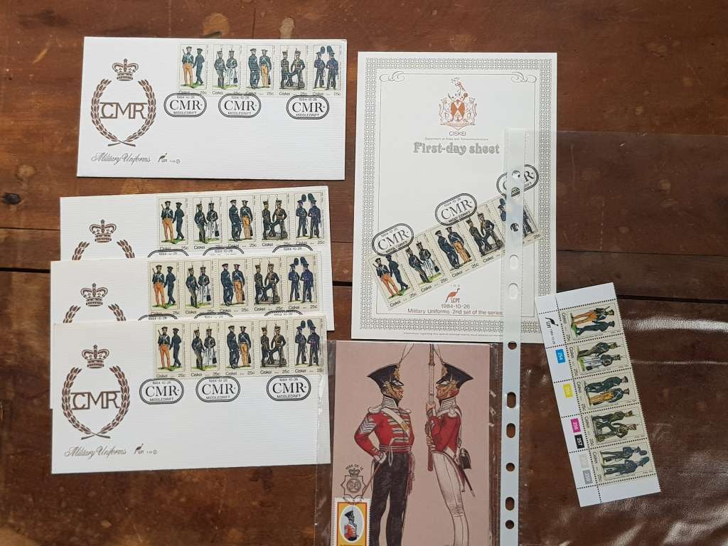 CISKEI FDC, CONTOLE BLOCK, POST CARDS - [ONE BID FOR ALL.]