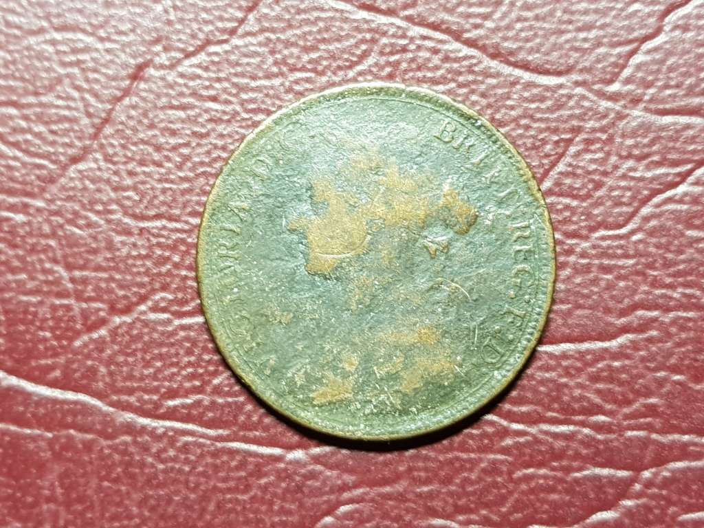 1880 BRITISH HALF PENNY