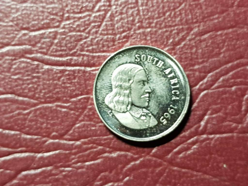 1965 RSA 5 CENT ENGLISH - PROOF