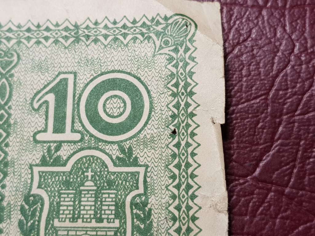 1923 Hanseatic City of Hamburg, 10 Milliarden Mark