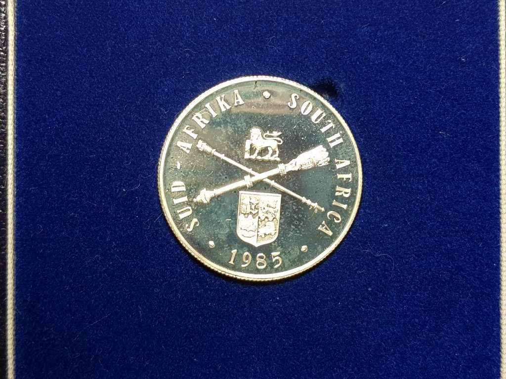 1985 RSA Proof Silver Rand Parliament