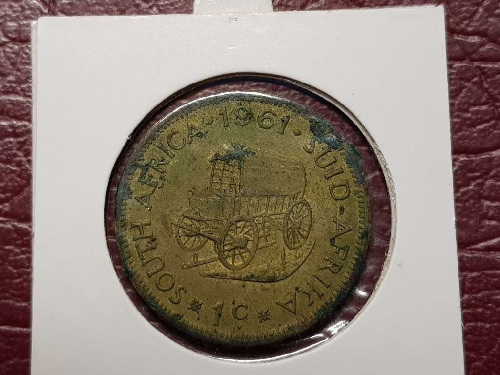 1961 RSA Copper 1 Cent