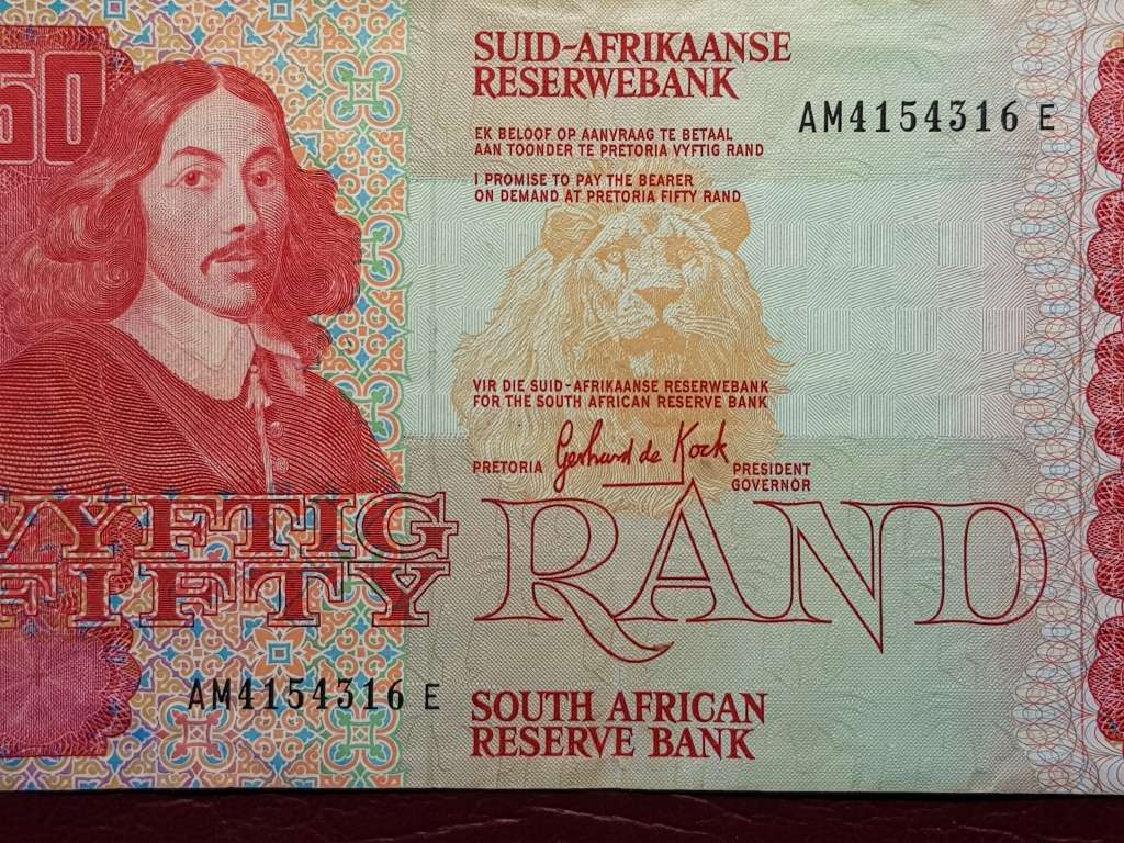 RSA R50 Note - Gerhard De Kock