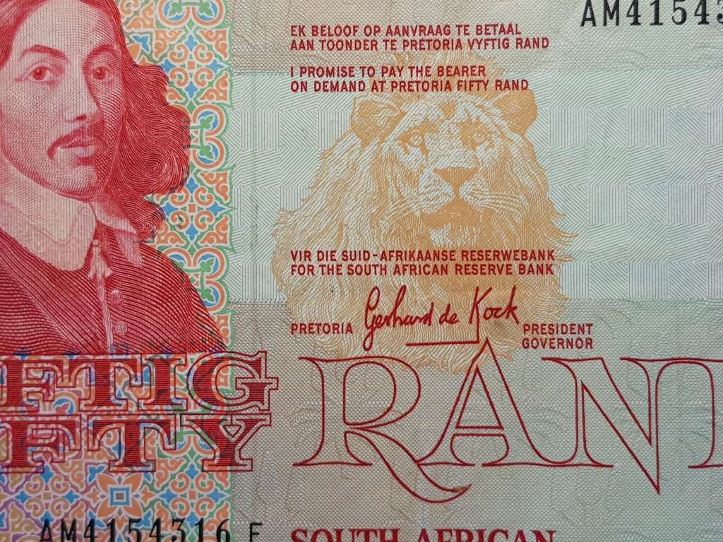 RSA R50 Note - Gerhard De Kock