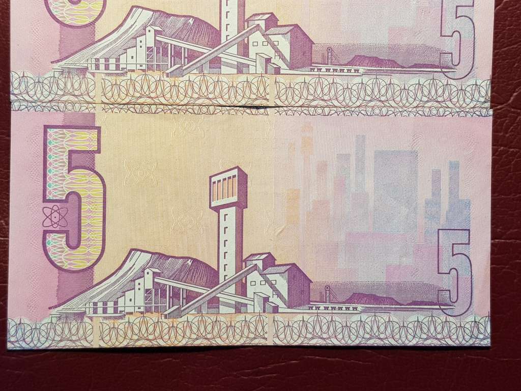 2 x RSA R5 Notes - C.L. Stals - [To my opinion UNC] - [Bid per note to take both]