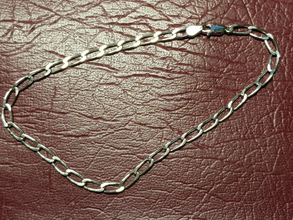 Lovely Genuine Solid Sterling Silver Bracelet in Excellent Condition - [4,7 g]
