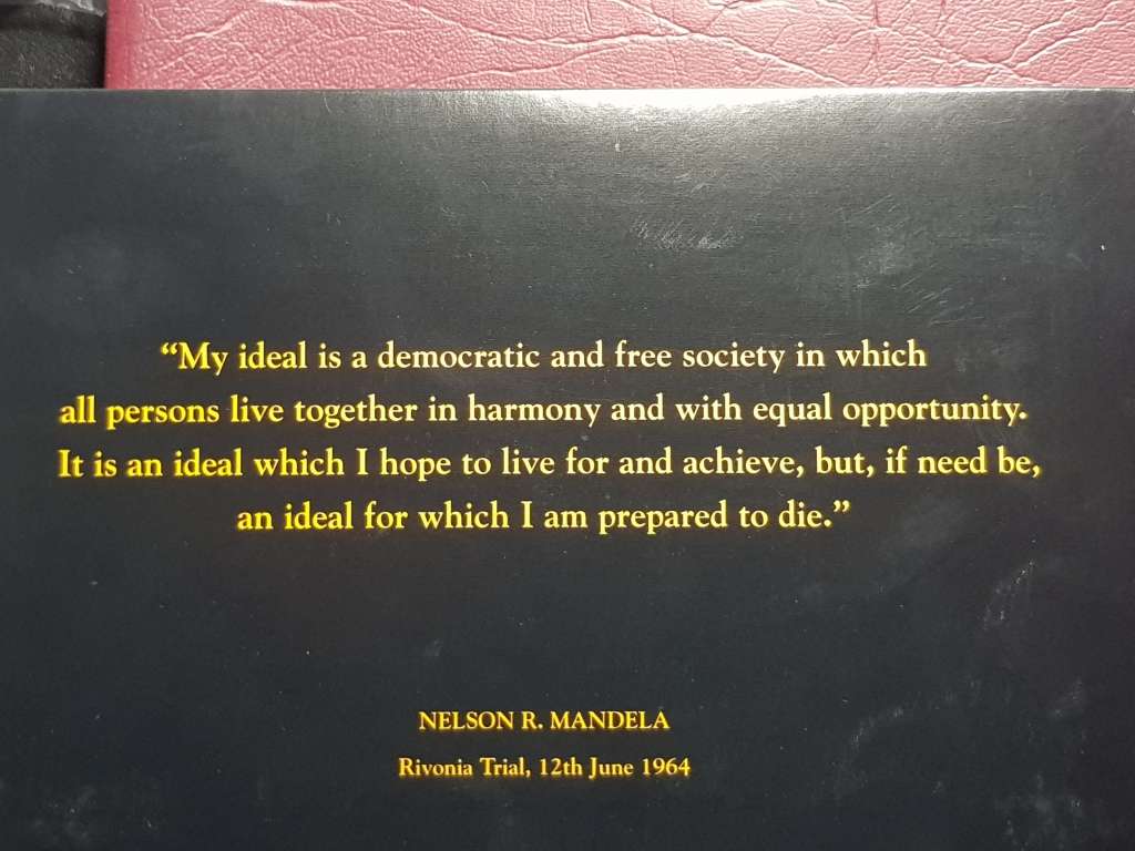 1994 Inauguration 195 g Toned Bronze Mandela Medallion With C.O.A.