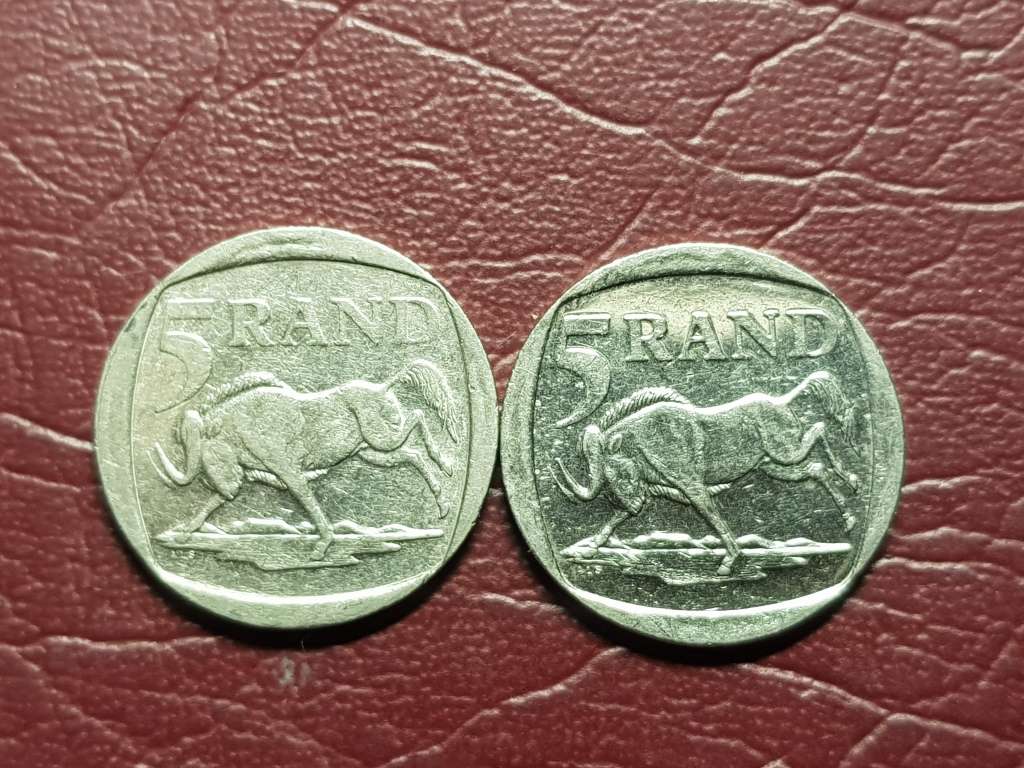 2 x 2000 RSA R5 - [Bid per coin to take all]