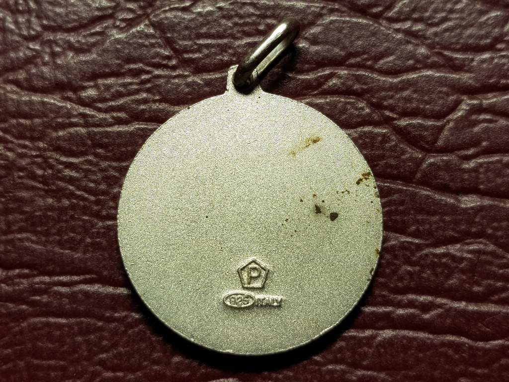 Lovely Genuine Sterling Silver St Christopher Pendant in Excellent Condition - [L 22 mm : 5 g]