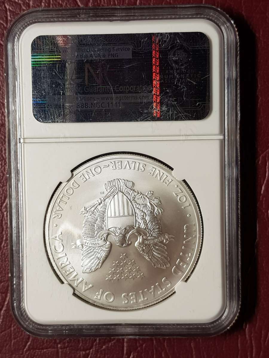 2013 USA Silver $1 Eagle - First Releases - NGC Graded MS 70