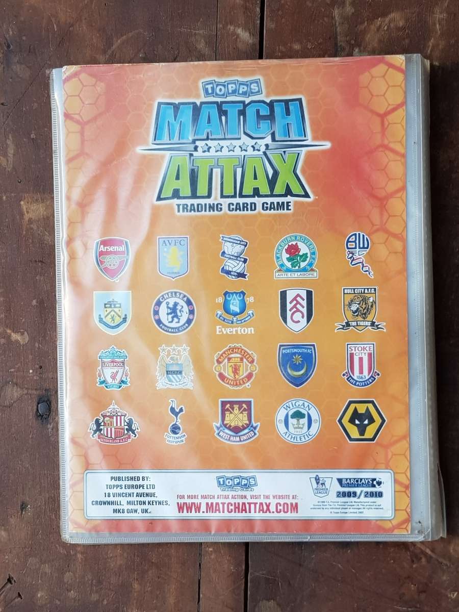 95 x Soccer Trading Cards 2009/10 In Collector Binder - [Bid per card to take all]