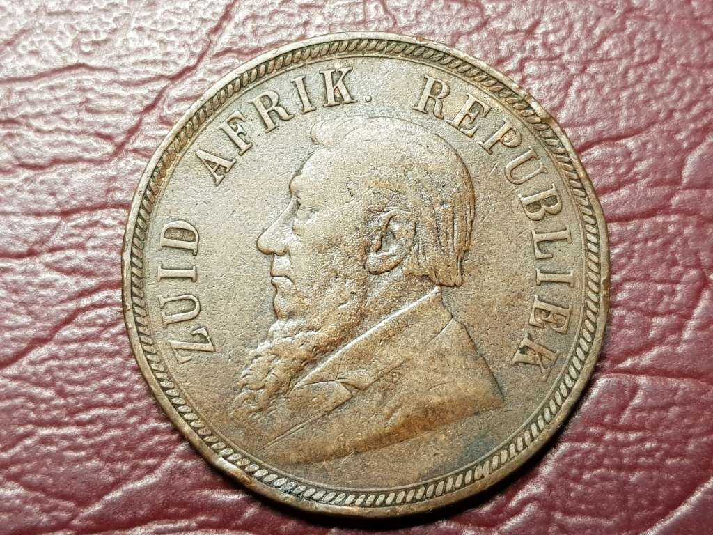 1898 ZAR 1 Penny - Filler Coin