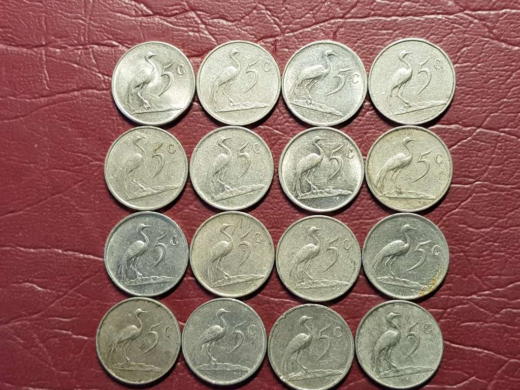 A Lot Of 16 RSA Nickel 5 Cents - Different Dates - [Bid per coin to take all]