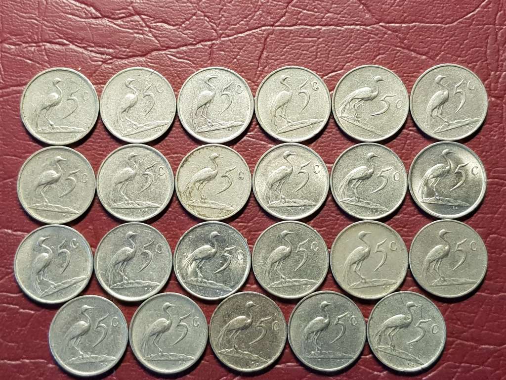 A Lot Of 23 RSA Nickel 5 Cents - Different Dates - [Bid per coin to take all]
