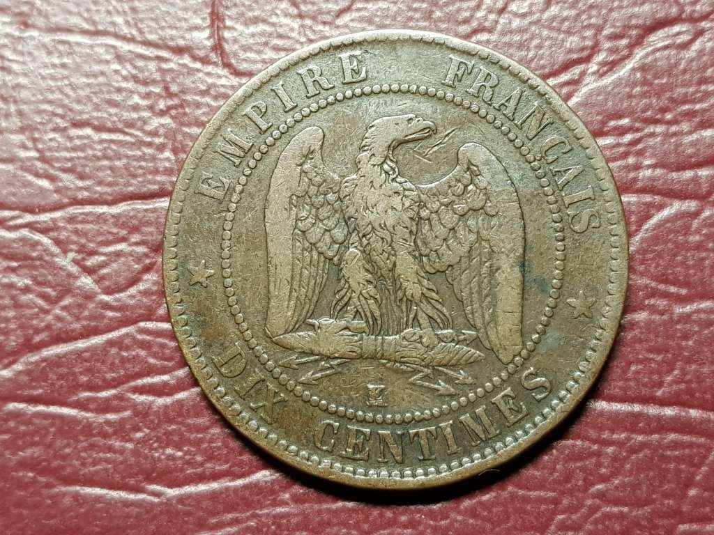 1861 France 10 Centimes - Napoleon III