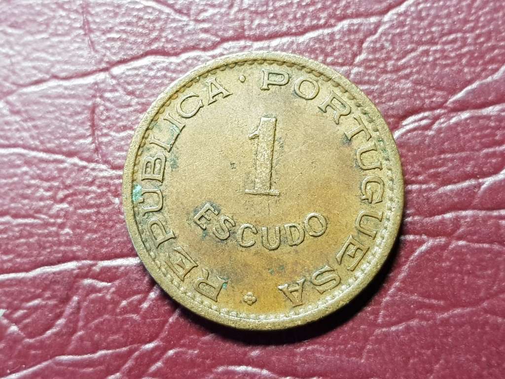 1957 Mocambique 1 Escudo