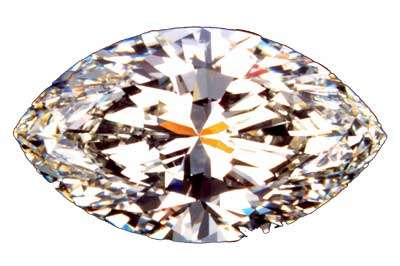 0.23cts Marquise Diamond â Natural Fancy Cognac â SI2