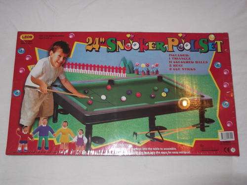 24" Snooker - Pool Set - LARGE - ON SALE NOW