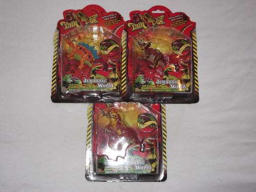 Jurassic World Dinosaur King - Dinosaurs - SET OF 3