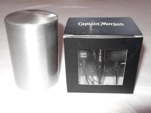 Captain Morgan Earphones & Heineken Bottle Opener