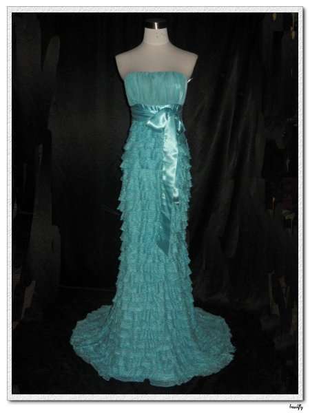 [[Worth R3500]] Stunning Teal Evening Dress Size US 8