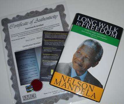[[INVESTMENT]] Nelson Mandela SIGNED Long Walk to Freedom
