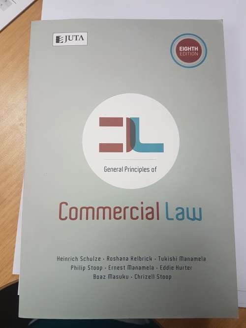 General Principles of Commercial Law