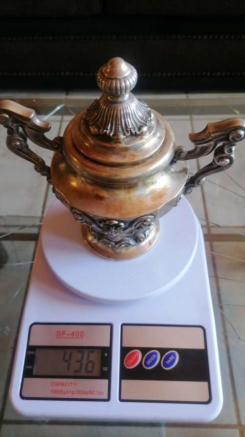 Bargain  Portuguese marked 833 Porto silver tea set dated between 1887 and 1937