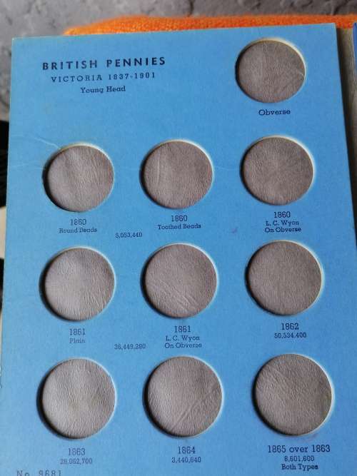 BRITISH PENNIES AND THREEPENCE BOOKS AND 66X THREEPENCE COINS (LOOSE) bid per item to take all