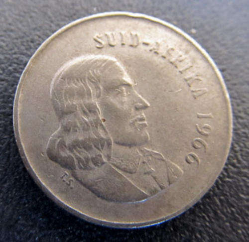 5 Cent coin 1966 RSA