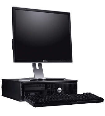 DELL OPTIPLEX 760 DESKTOPS with DELL 19'' LCD MONITOR
