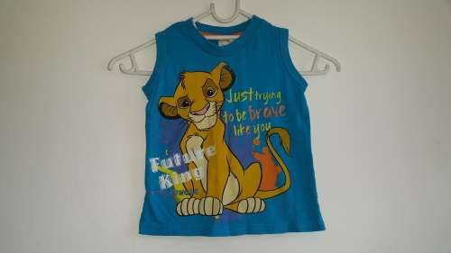 GORGEOUS DISNEY BOYS SIMBA LION KING THEMED VEST / SHIRT!!! TOO CUTE!!