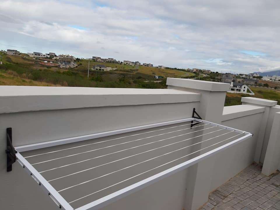 Coated Aluminium Fold-away Washing Line