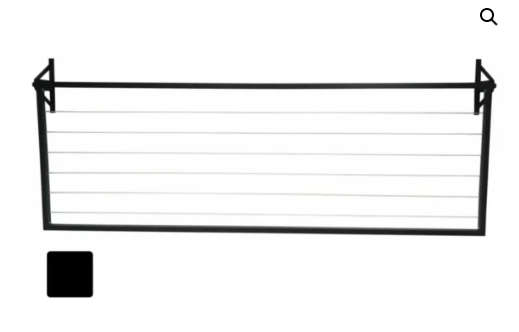 Coated Aluminium Fold-away Washing Line