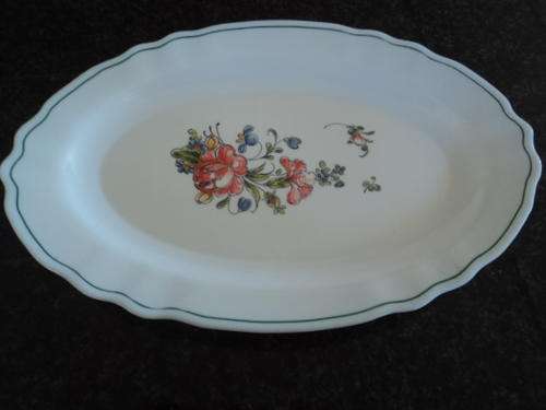 WOW!!! STUNNING ARC ARCOPAL SERVING PLATTER!!!!!!! HAND PAINTED IN FRANCE!!!!