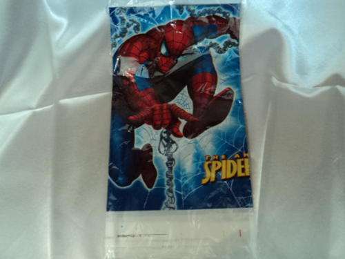 PLASTIC SPIDERMAN TABLE COVER!!!!!!!!
